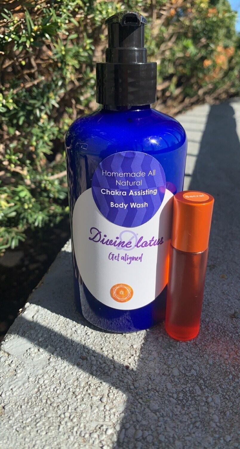 Sacral Chakra & matching essential oil roller