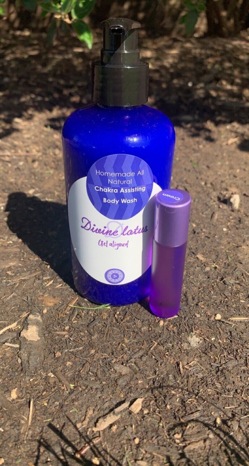 Crown Chakra & matching essential oil roller