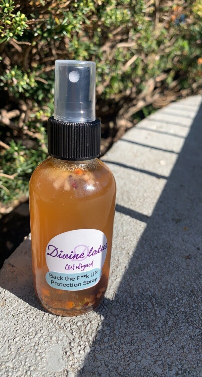 Back the F**k UP! protection spray