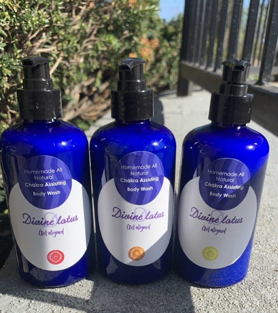 Chakra Bodywash Bundle (Lower chakras) Root, Sacral, Solar