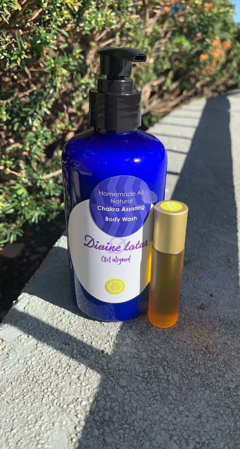 Solar Plexus Chakra & matching essential oil roller