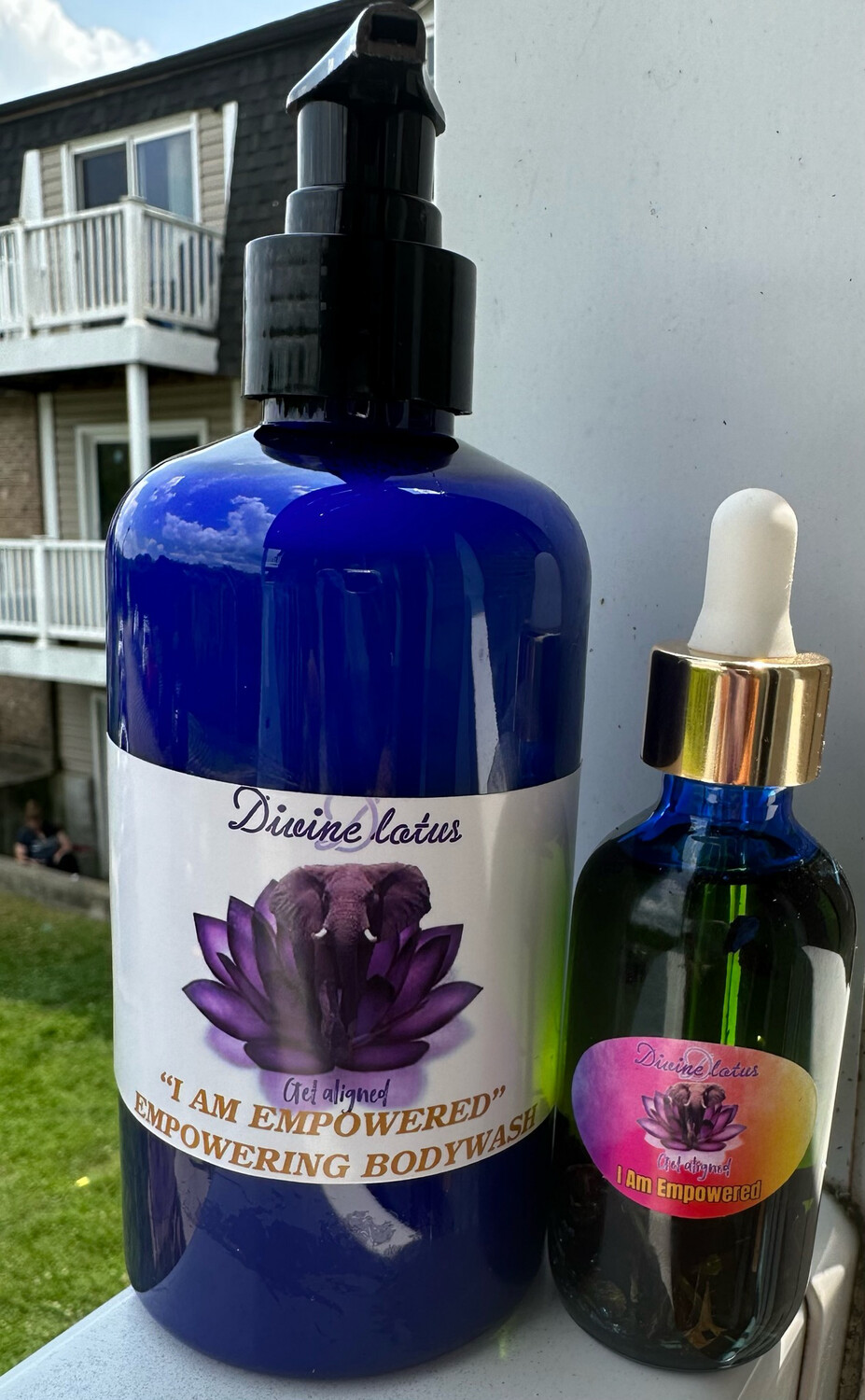 I AM EMPOWERED intention oil & Bodywash