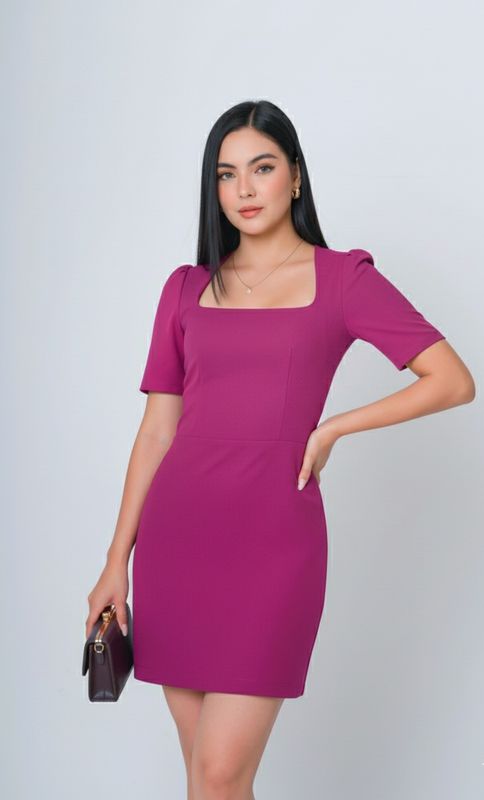 Vestido orquídea real 