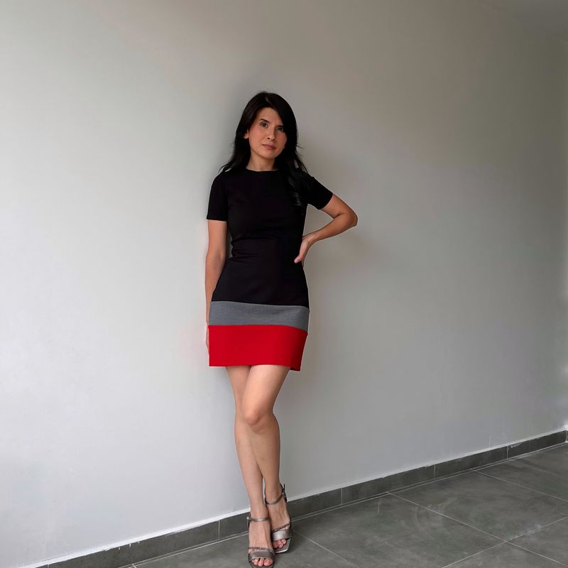 Vestido Aurora con manga