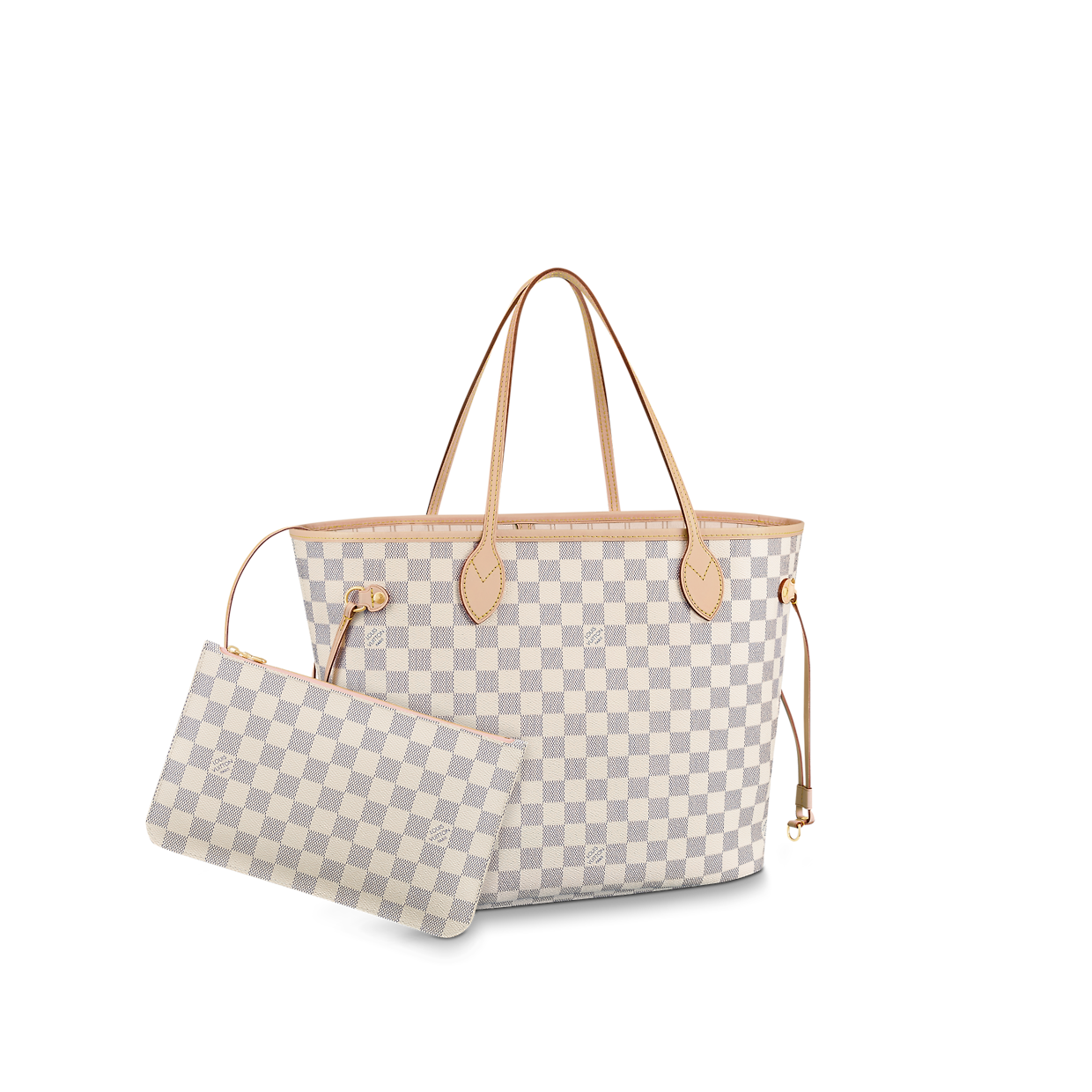 L.V. Neverfull MM Damier Azur