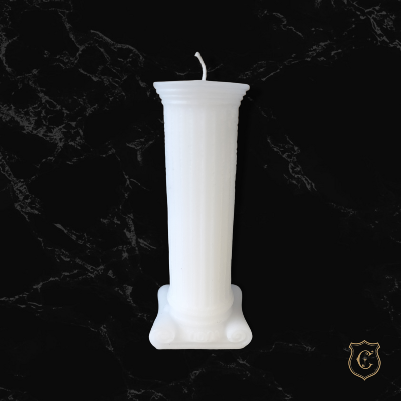 Pilier antique Pólis blanc