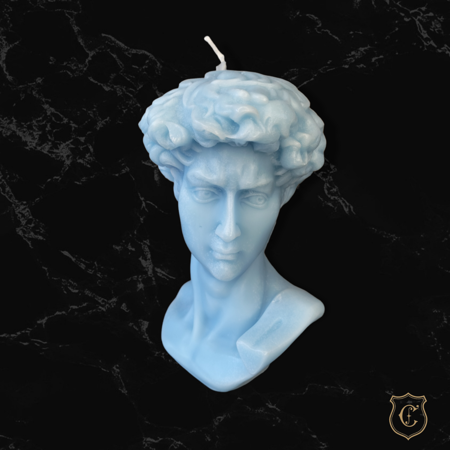 David - bleu clair