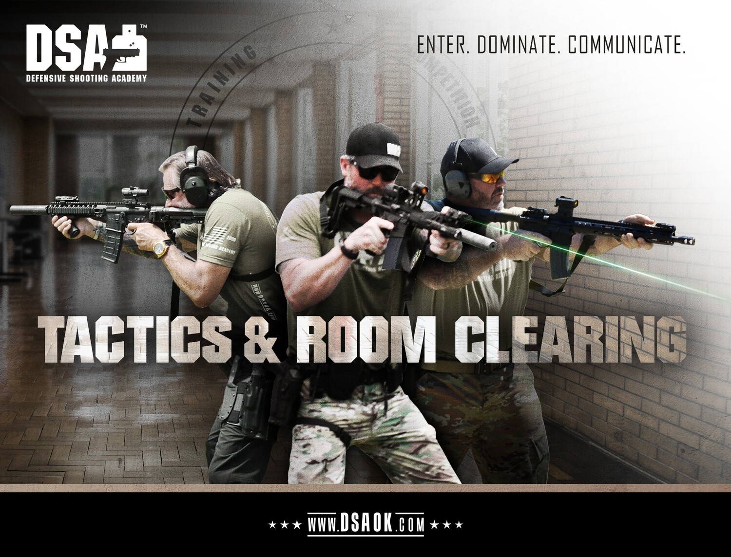 Oct. 31-Nov. 1, 2026 - TACTICS AND ROOM CLEARING - 20 HOURS C.L.E.E.T. ACCREDITATION