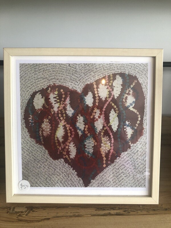 Leaf Heart: Beauty is in you, is in the being who loves