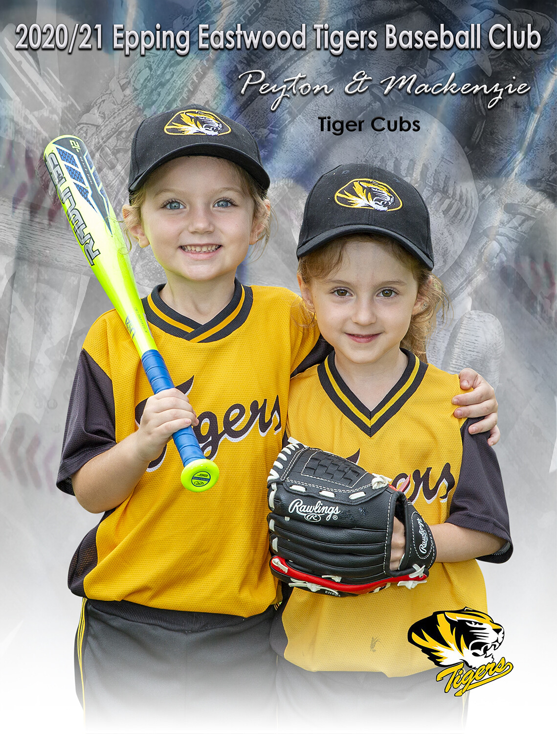 Sibling Photo 6x8 Inches (152mm x 203mm)