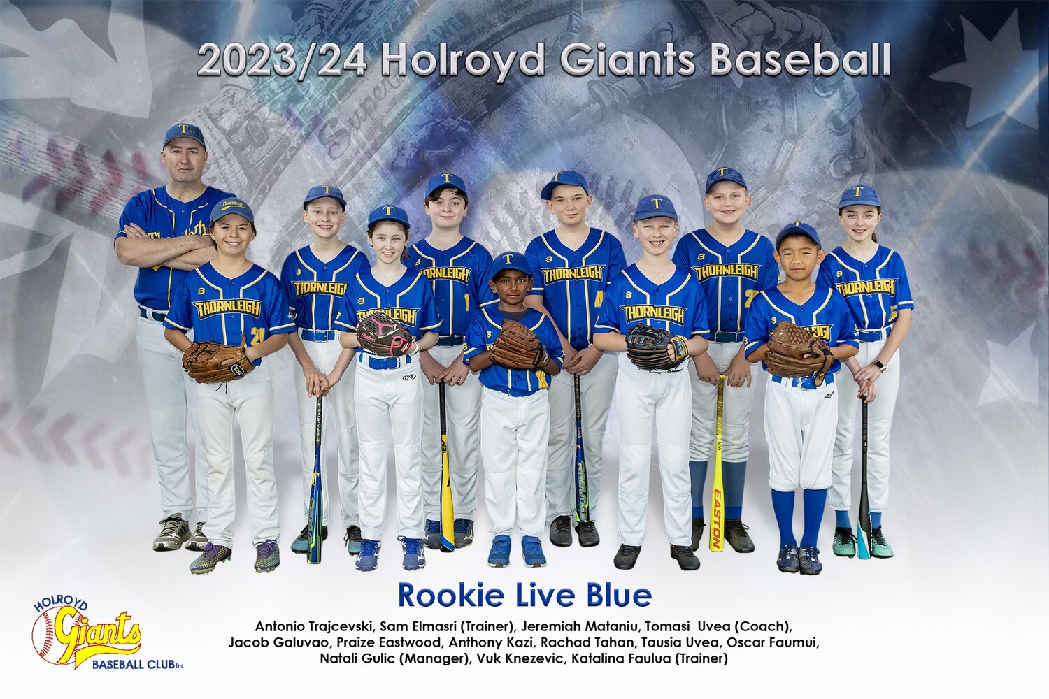 Team Photo 12x8 Inches (305mm x 203mm)