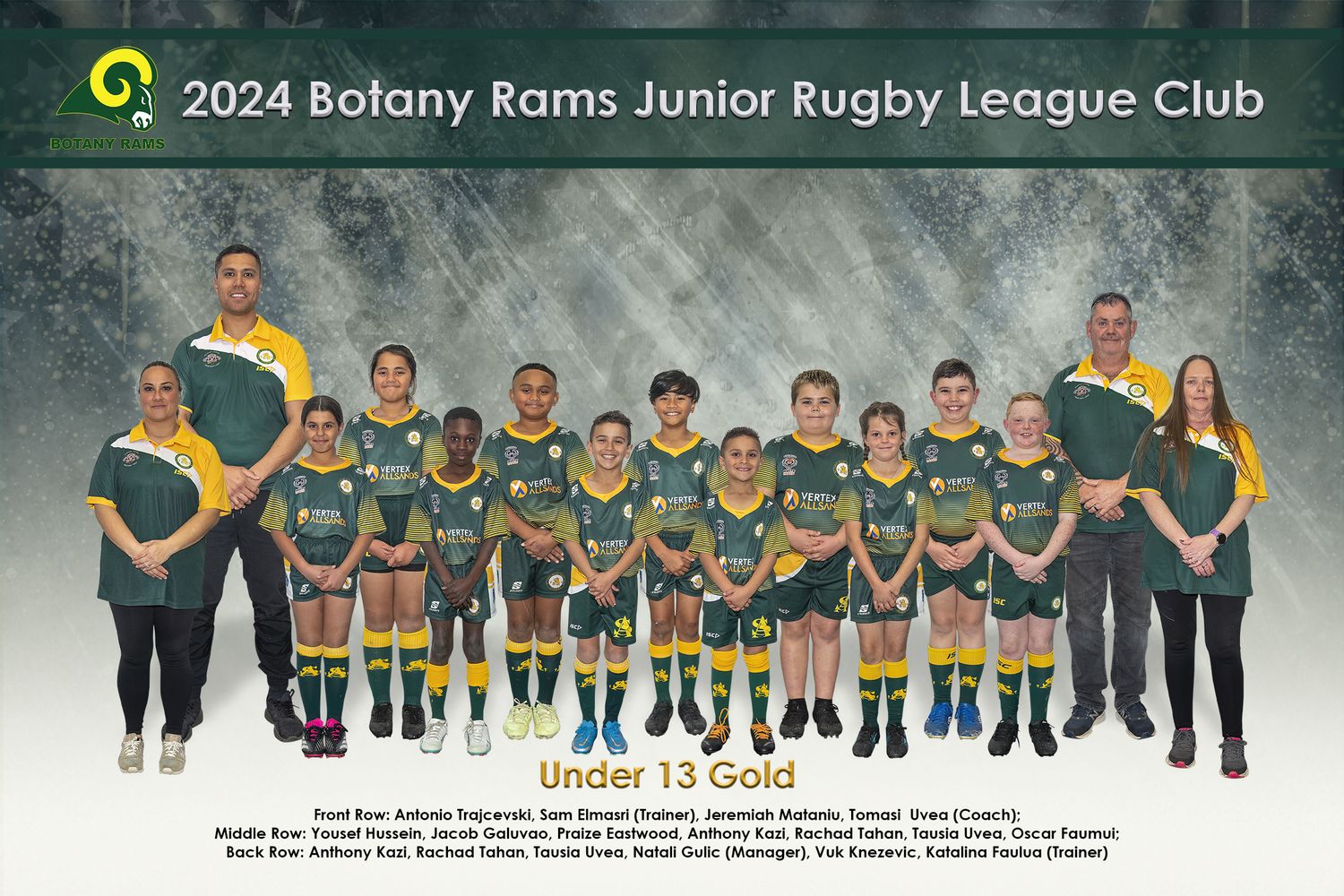 Team Photo 12x8 Inches (305mm x 203mm)