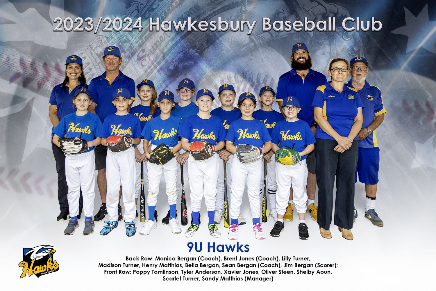 Team Photo 12x18 Inches (305mm x 457mm)