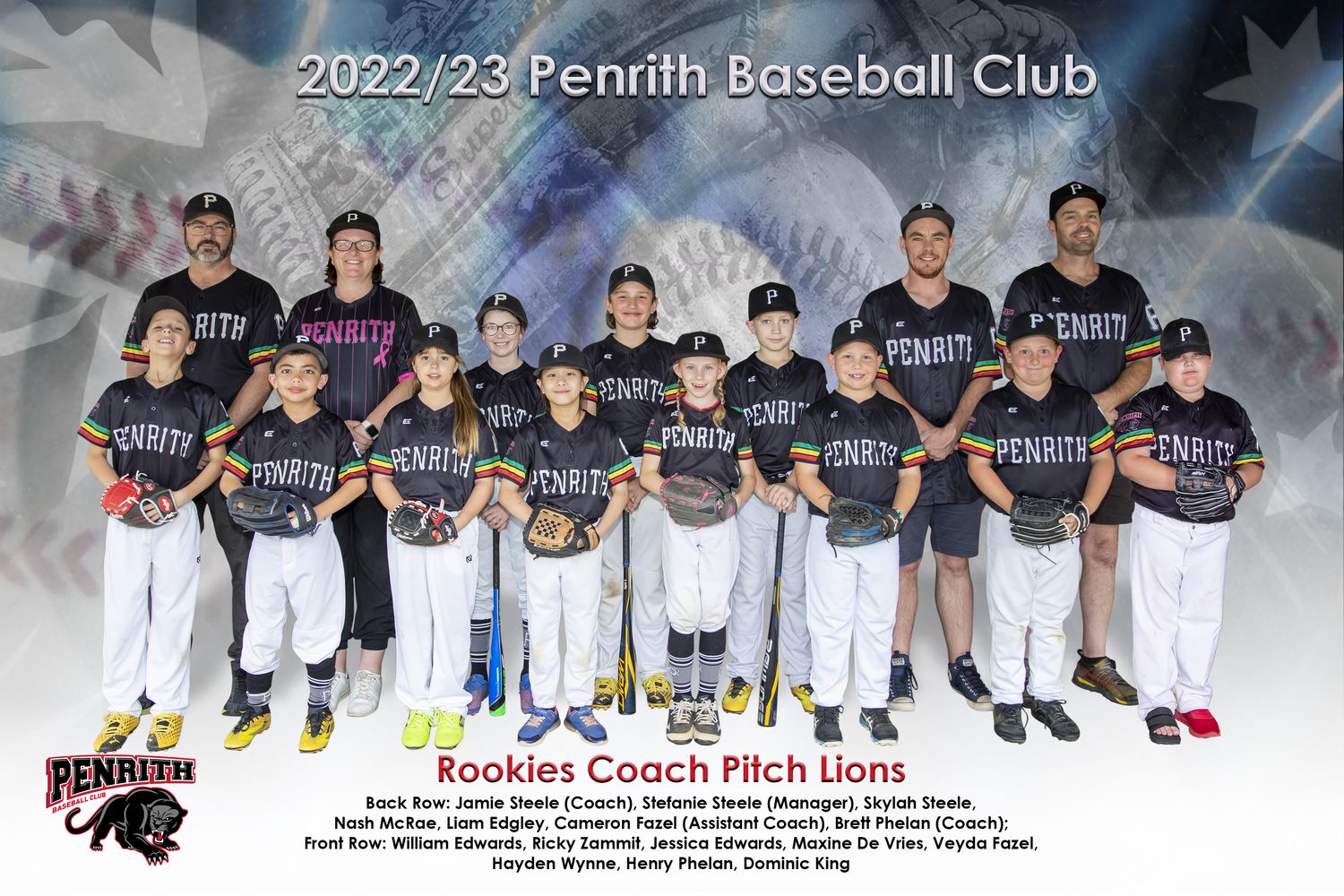 Team Photo 12x18 Inches (305mm x 457mm)