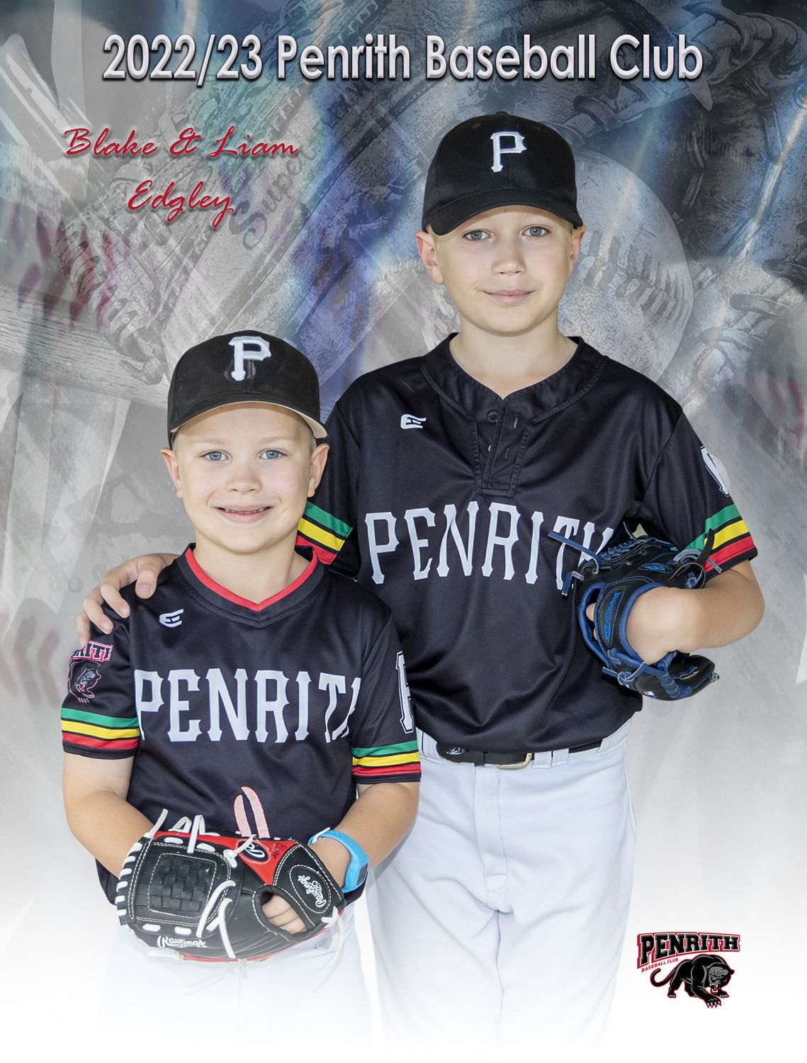 Sibling Photo 6x8 Inches (152mm x 203mm)