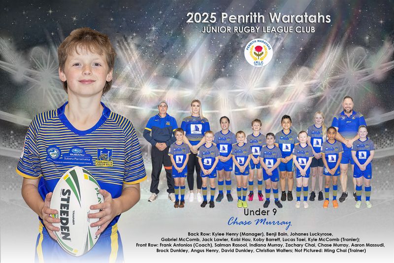Team + Individual Photo 12x18 Inches (305mm x 457mm)