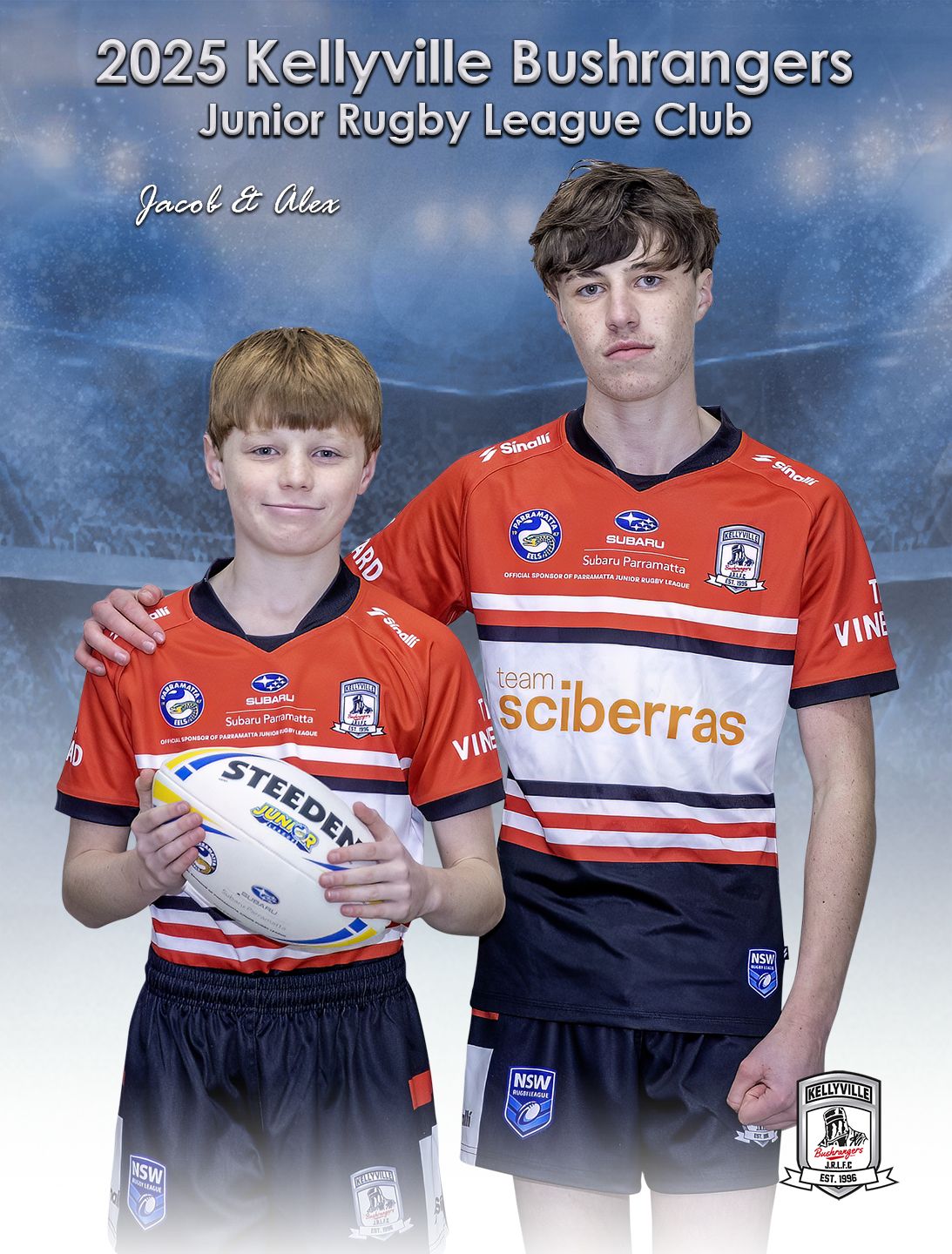 Sibling Photo 6x8 Inches (152mm x 203mm)