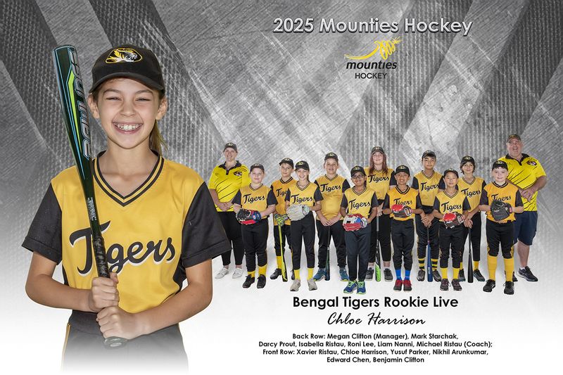 Team + Individual Photo 12x18 Inches (305mm x 457mm)