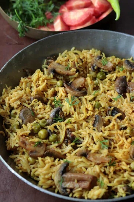 Riz aux Champignons