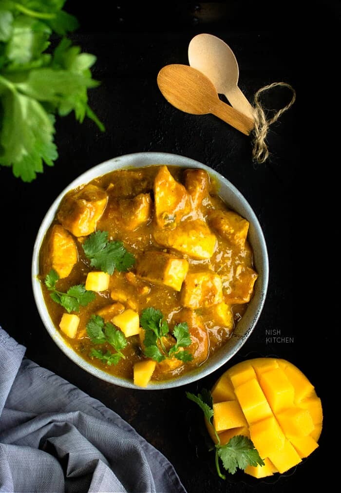 Poulet à la Mangue