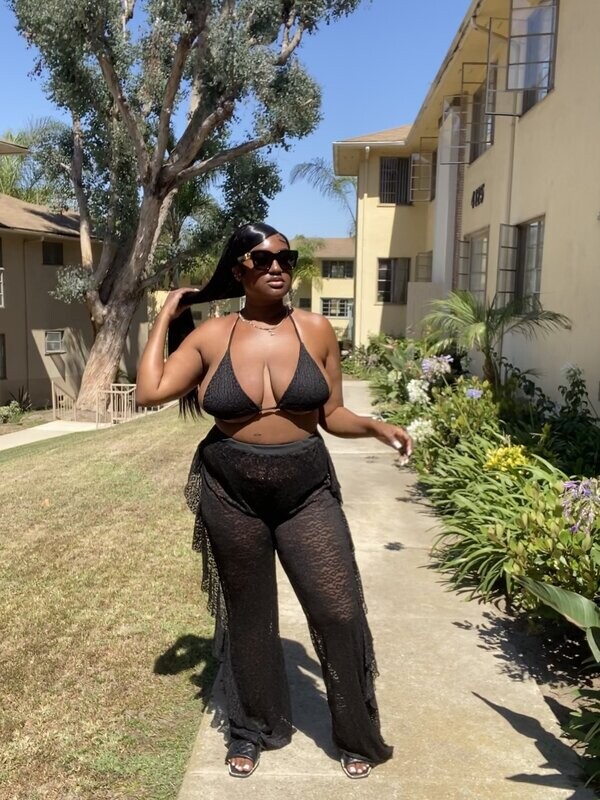 Black 3 Piece Bikini Set