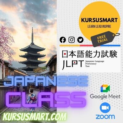 5 Jam Kursus Online Bahasa Jepang