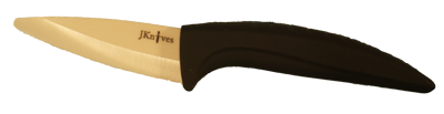 3&quot; Paring Knife White (curved handle)