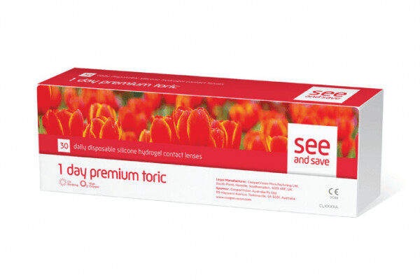 See and Save 1 Day Premium Toric