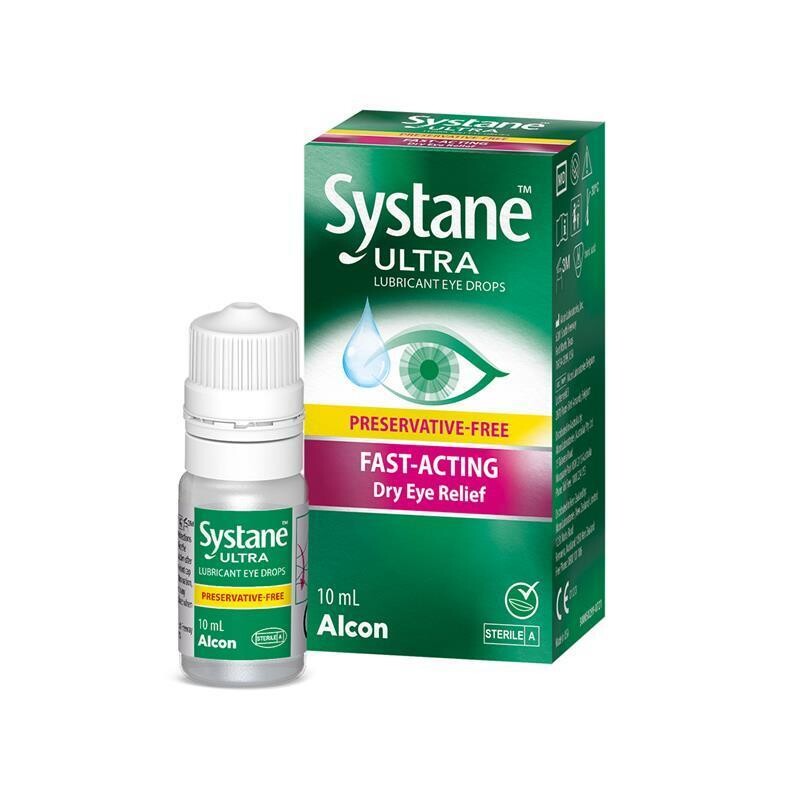 Systane Ultra Multi dose Lubricant Eye Drops (Preservative Free) 10ml