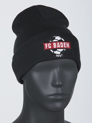 Mütze/Beanie Schwarz Logo farbig
