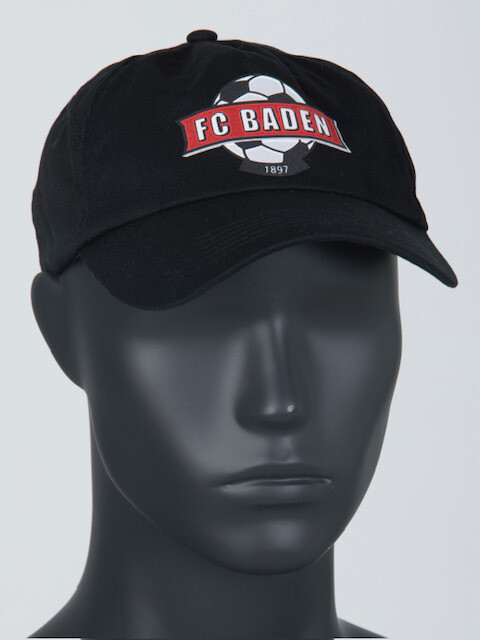 Cap schwarz mit Logo farbig