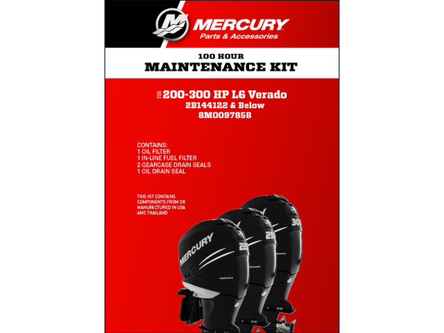 KIT TAGLIANDO 100 H - 200/350HP L6 VERADO