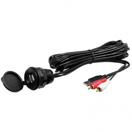 Presa USB/AUX frontale MUSB35 BOSS MARINE