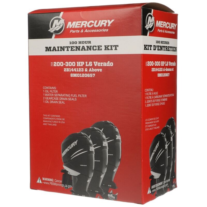 KIT TAGLIANDO 100 H - 200/400HP VERADO L6