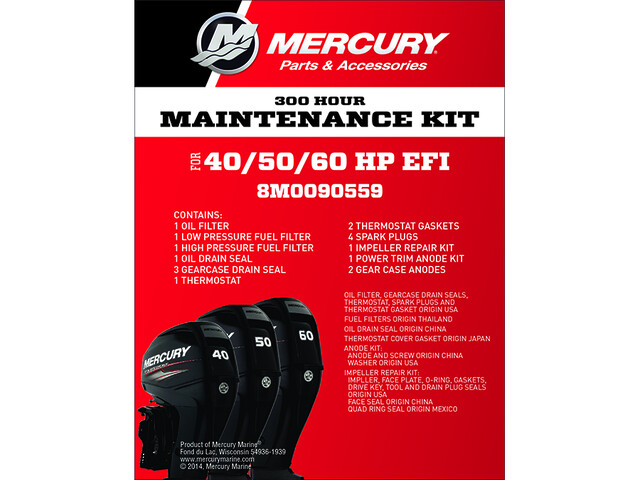 KIT TAGLIANDO 300 H - 40/50/60HP EFI