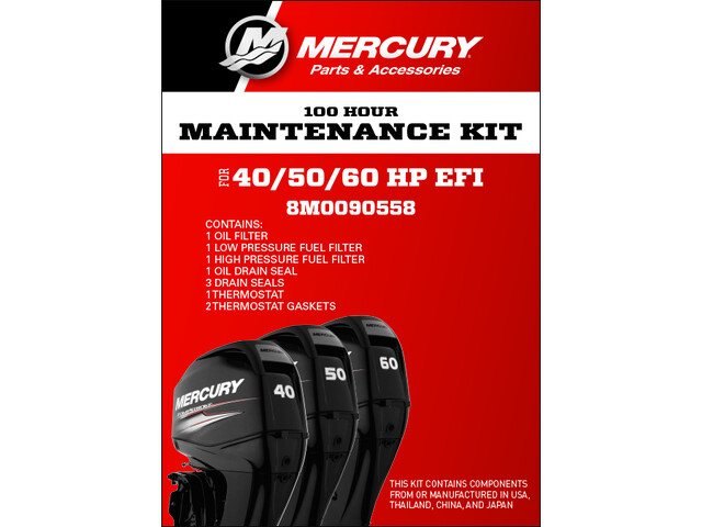 KIT TAGLIANDO 100 H - 40/50/60HP EFI