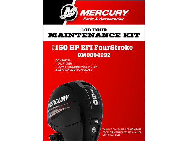 KIT TAGLIANDO 100 H - 150HP EFI 4S