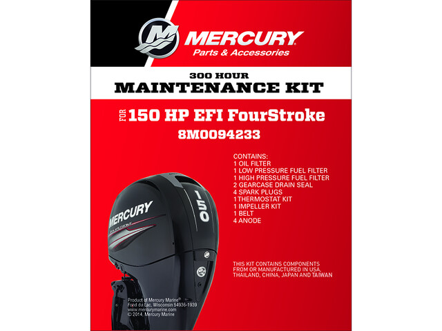 KIT TAGLIANDO 300 H - 150 HP EFI 4S