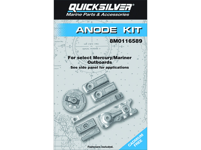 ANODI KIT VERADO 350 HP L6 MERCURY
