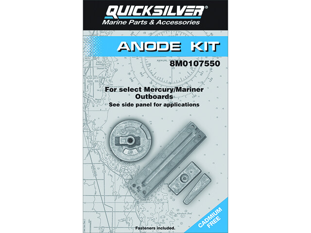 ANODI KIT VERADO 4 CILINDRI. OPTMAX DFI MERCURY
