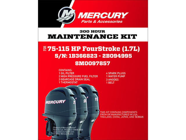 KIT TAGLIANDO 300 H - 75/115 HP 4S 1.7L