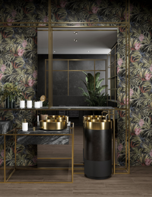 Aruba Floral Hexagon Tiles