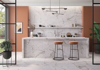 Borgia Matt Marble Porcelain Tile