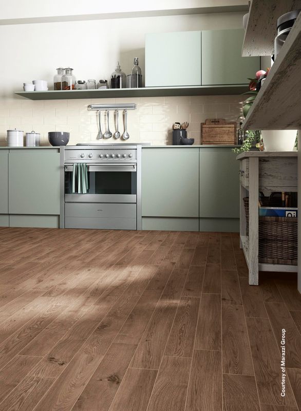 Ragno Woodessence Walnut Porcelain Tile 10x70cm