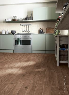 Ragno Woodessence Walnut Porcelain Tile 10x70cm