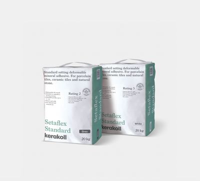 Kerakoll Setaflex Standard Set S1 Adhesive White 20kg