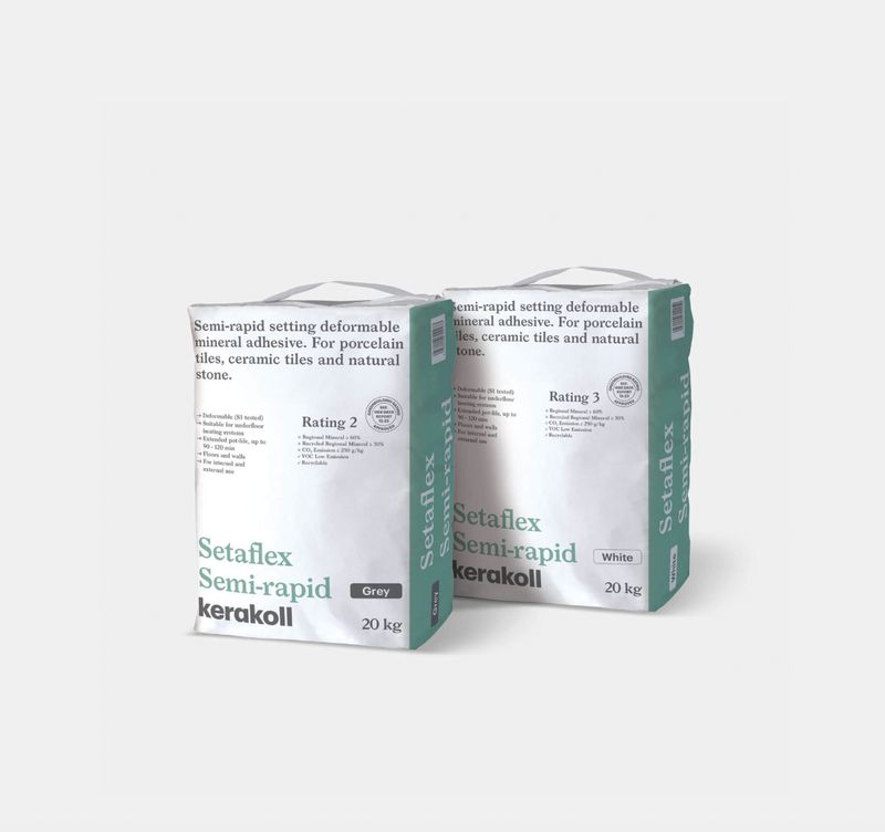 Kerakoll Setaflex Semi-Rapid Set S1 Adhesive 20kg