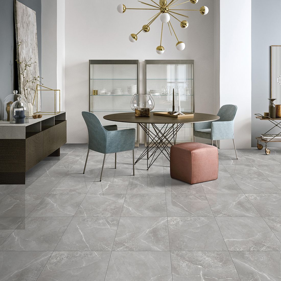 Romero 60x60cm Gris Polished
