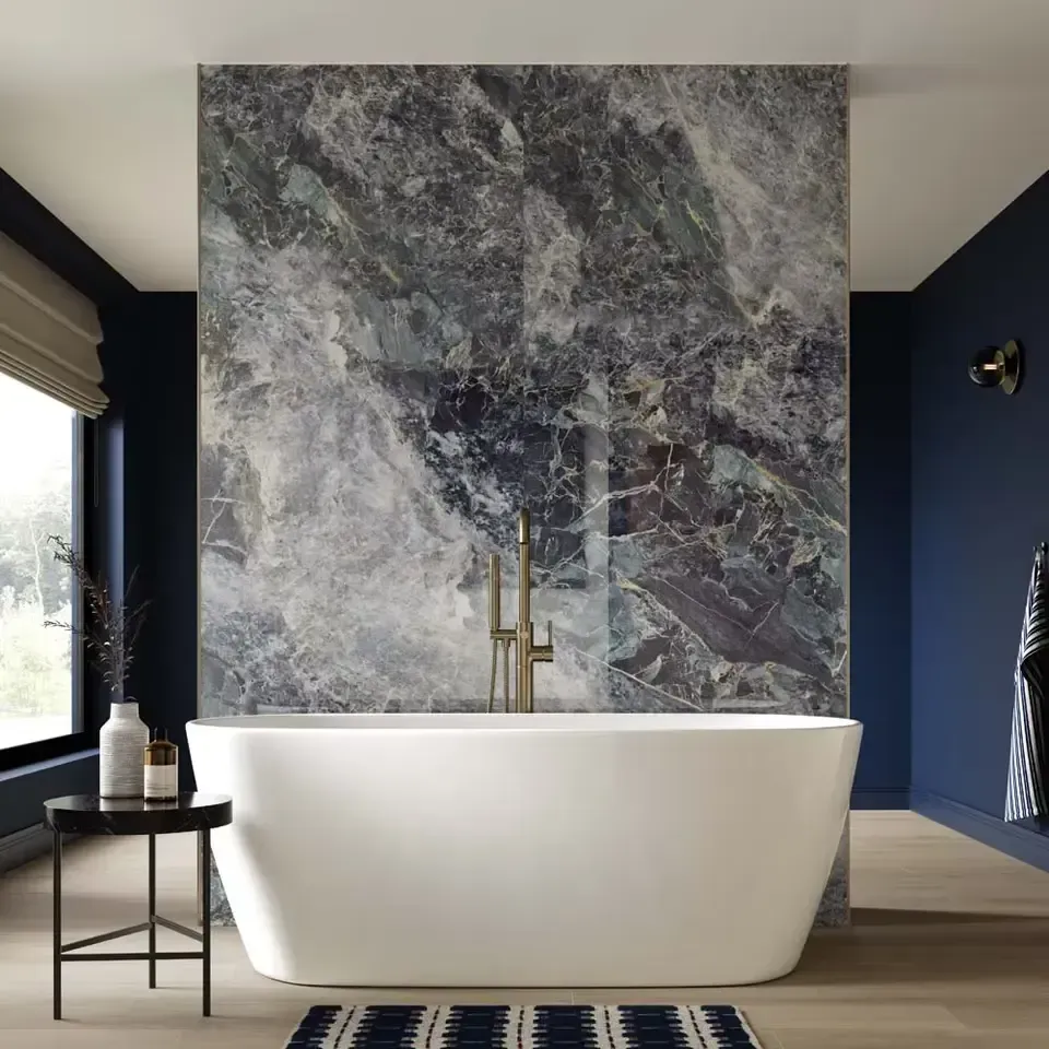 Aqua Wall Blue Moon SPC Gloss Shower Panel