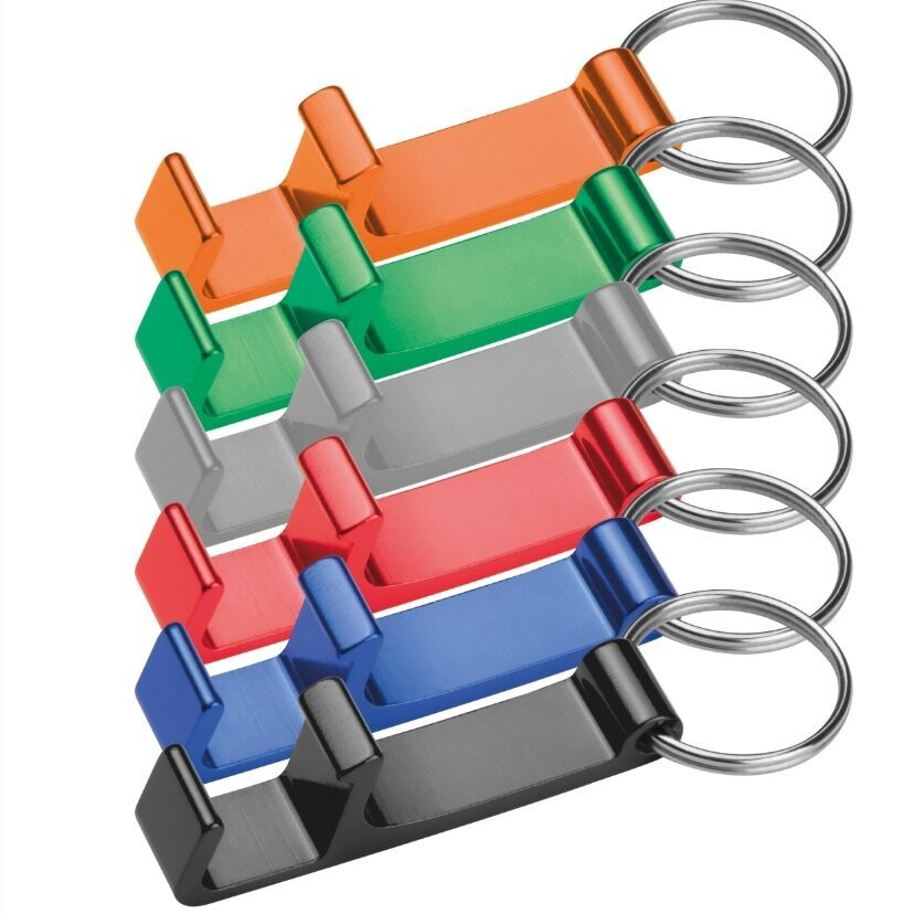 Sleutelhanger flesopener en telefoonstandaard